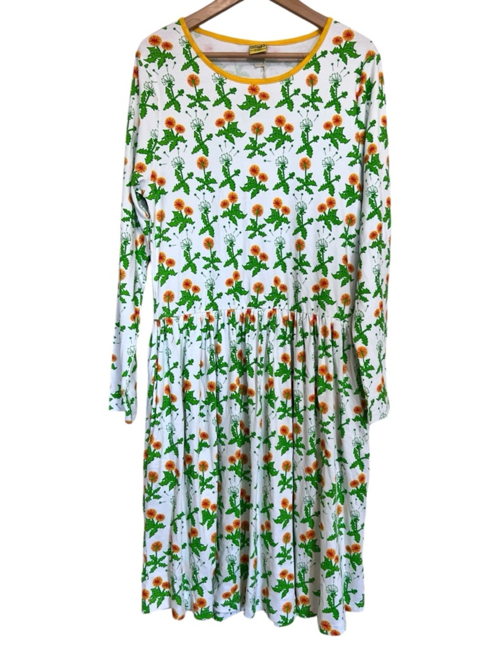 NWT Dun’s Sweden Dandelion Dress with Gather Skirt